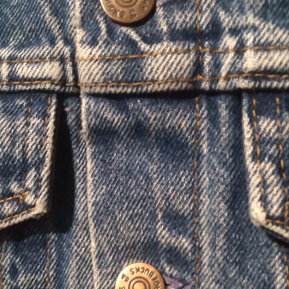 RARE "Harley Davidson" Patch Denim Jacket (one of a kind) - Picture 6 of 11